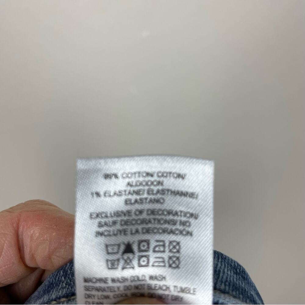 Lucky Brand Blue Denim The Roll Up Shorts 4 - Picture 8 of 9